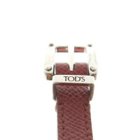 Tod's Lederen armband in Bordeaux