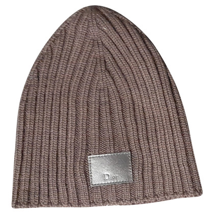 Dior Hut/Mütze aus Wolle in Braun