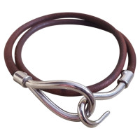 Hermès Bracelet en Cuir en Marron