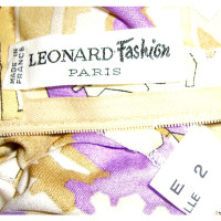 Leonard Seidenkleid mit Muster