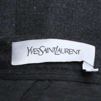 Yves Saint Laurent Jupe en gris