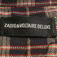 Zadig & Voltaire Geruite blouse in Bunt