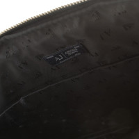 Armani Jeans Laptop bag made of patent leather