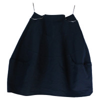 Comme Des Garçons Skirt Cotton in Black