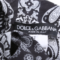 Dolce & Gabbana Blouse avec mélange de motifs