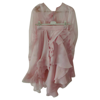 Ermanno Scervino Dress Silk in Pink