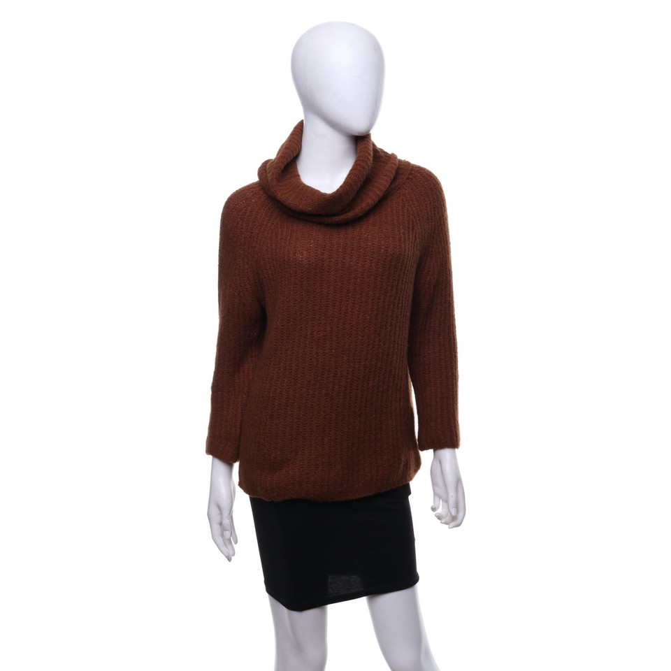 Riani Oversized sweater in brown