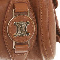 Céline Leather Handbag in Brown