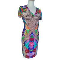 Roberto Cavalli Robe en multicolore