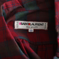Yves Saint Laurent Chemisier chemisier à motif