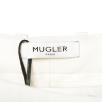 Mugler Pantalone in bianco