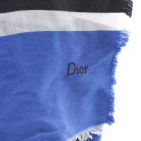 Christian Dior Sjaal in Blauw