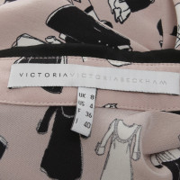 Victoria By Victoria Beckham Seidenkleid mit Muster
