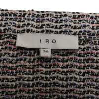 Iro Korte mouwen trui met patroon