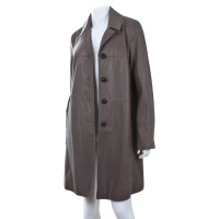 Iris Von Arnim manteau de cuir