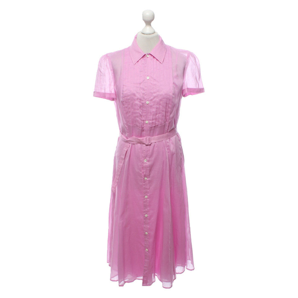 Ralph Lauren Robe en Coton en Rose/pink