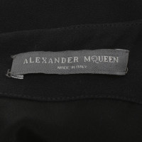 Alexander McQueen Robe en noir