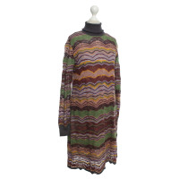 Missoni Colorful Turtleneck dress