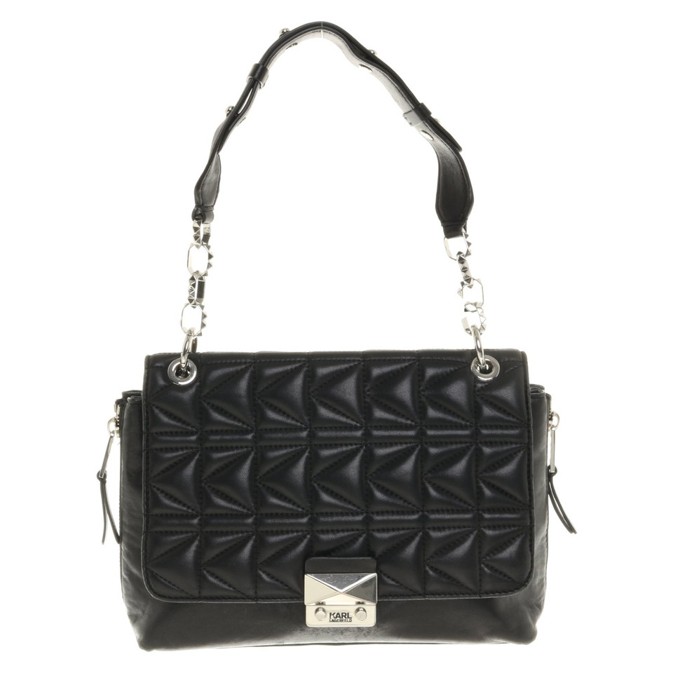 Karl Lagerfeld "Quilted Large Crossbody"