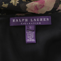 Ralph Lauren Jupe en soie avec un motif floral