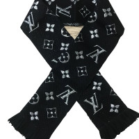 Louis Vuitton Logomania Shine scarf in black
