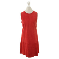 Balenciaga Suède jurk in rood