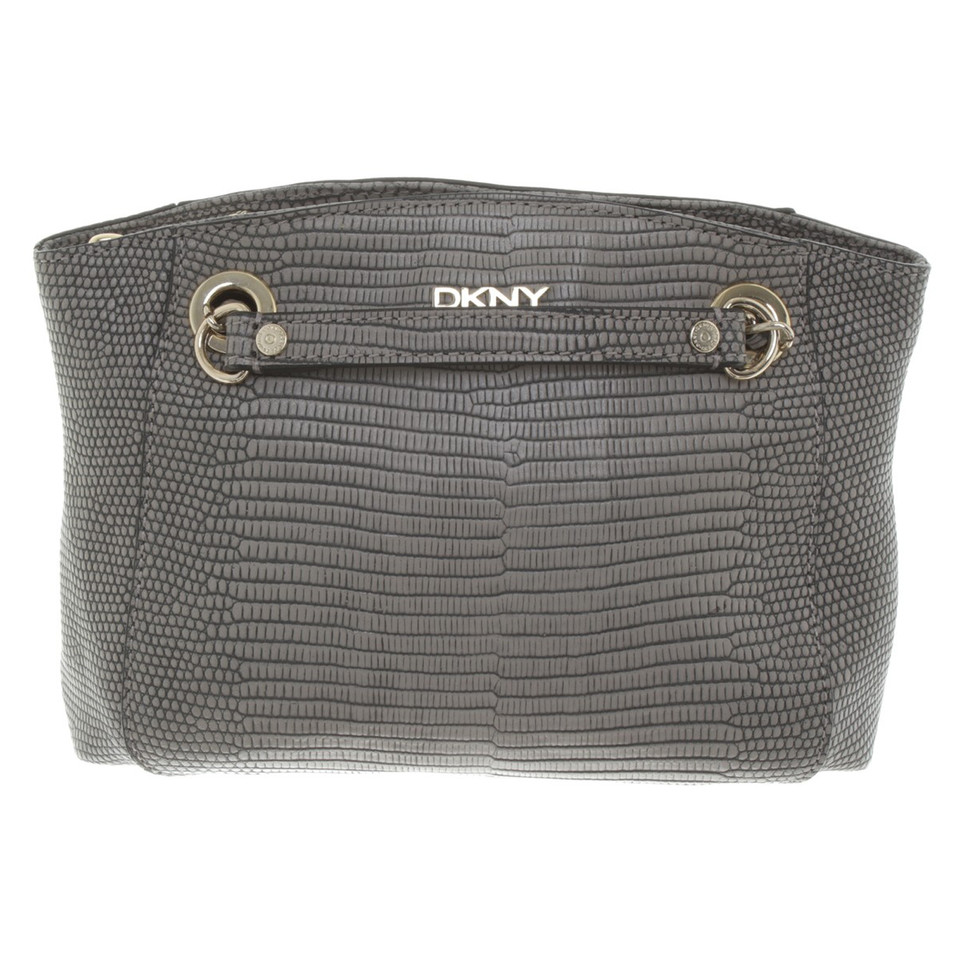 Dkny Schultertasche in Reptil-Optik