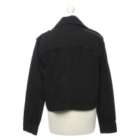 Calvin Klein Jacke/Mantel aus Baumwolle in Schwarz