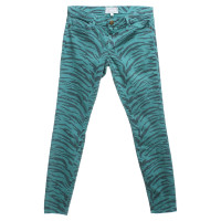 Current Elliott Jeans met zebra print