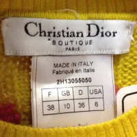 Christian Dior Ensemble in shades of red and yellow