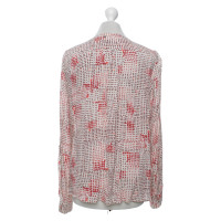 Flowers For Friends Blouse with heart pattern