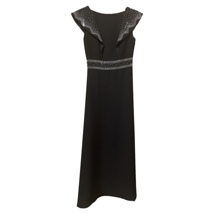 Louis Vuitton Kleid aus Seide in Schwarz