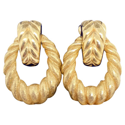 Dior Ohrring aus Versilbert in Gold