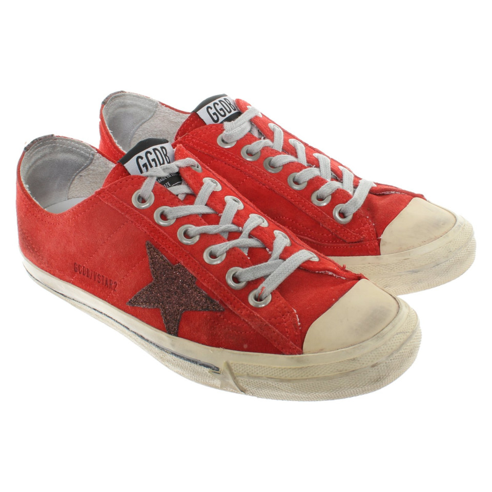 Golden Goose Sneakers in red