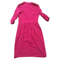 Burberry Kleid aus Seide in Rosa / Pink