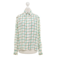 Céline Silk blouse with pattern