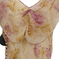 Christian Dior Silk dress with delicate flowers