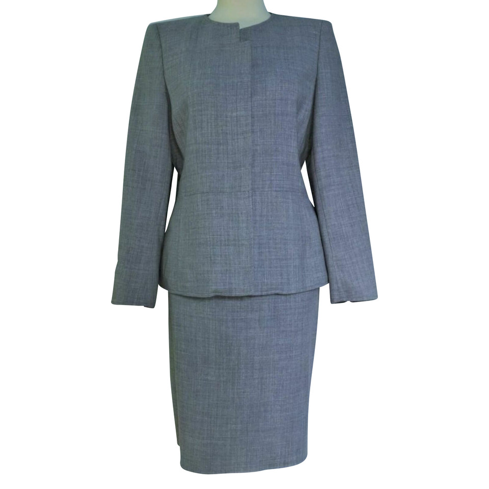 Akris Suit Wool in Grey