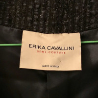Erika Cavallini Woolen jacket with zipper