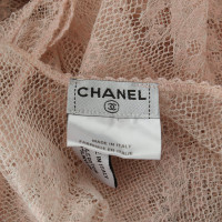 Chanel Spitzentop mit Untertop