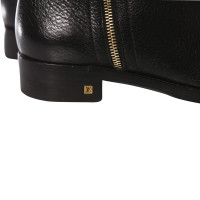 Louis Vuitton Black leather boots