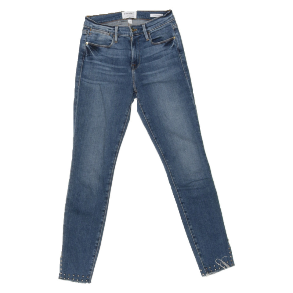 Frame Denim Jeans in Blau