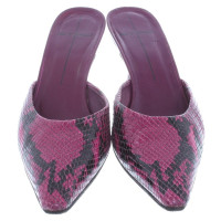 Etro Slippers with patterning in the reptiles look