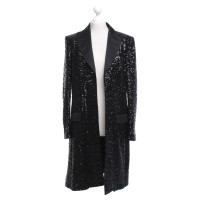 Moschino Cheap And Chic giacca lunga con paillettes