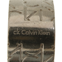 Calvin Klein Anello con logo in rilievo