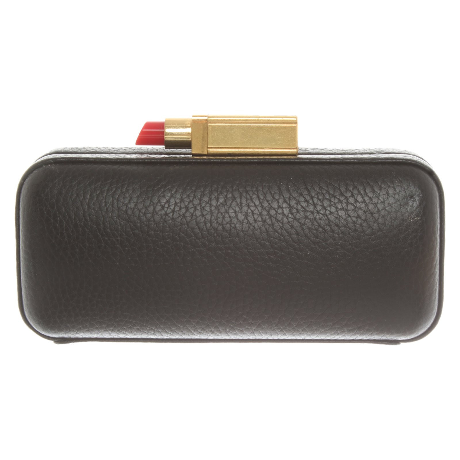 Lulu Guinness Clutch Bag Leather in Black - Second Hand Lulu Guinness  Clutch Bag Leather in Black buy used for 100€ (5854168)