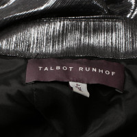 Talbot Runhof Kleid in Silbern