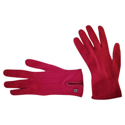 Hermès Gloves Cashmere in Red
