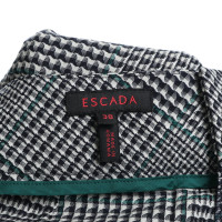 Escada trousers with checked pattern
