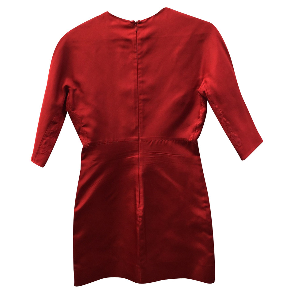 Prada Dress Silk in Red